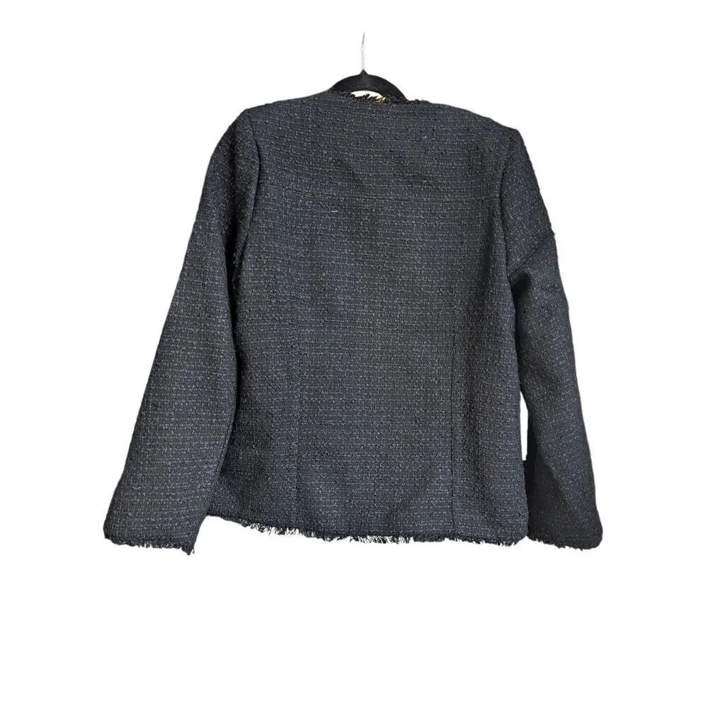 Line & Dot Melody Jacket tweed black Medium - Image 4