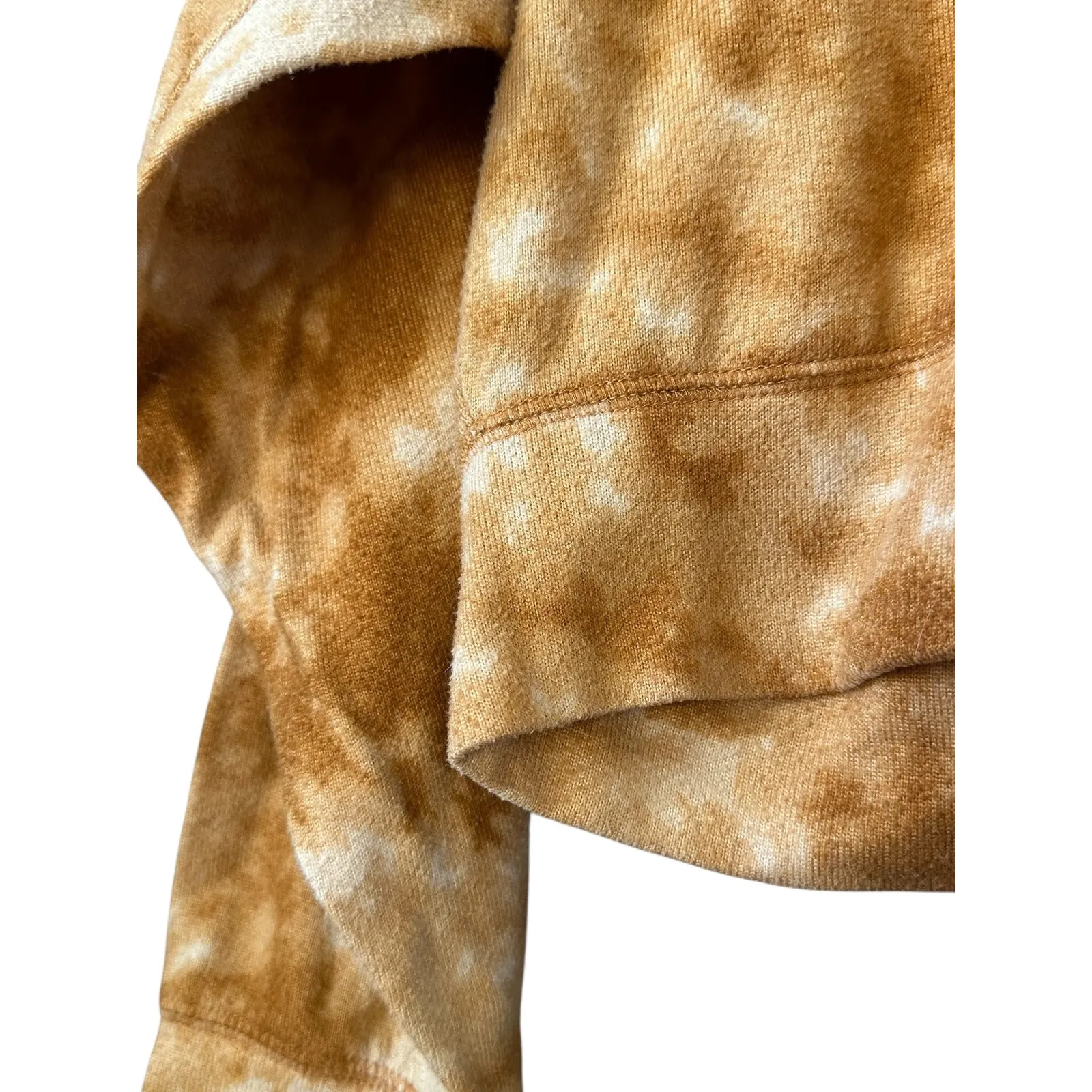 DOUBLE ZERO Tie Dye Crewneck Sweatshirt Long Sleeve Casual Pullover Top - Image 3