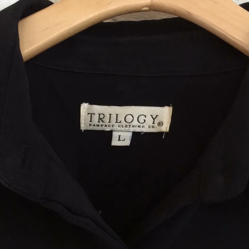 Trilogy for Rampage black‎ button down shirt - Image 2
