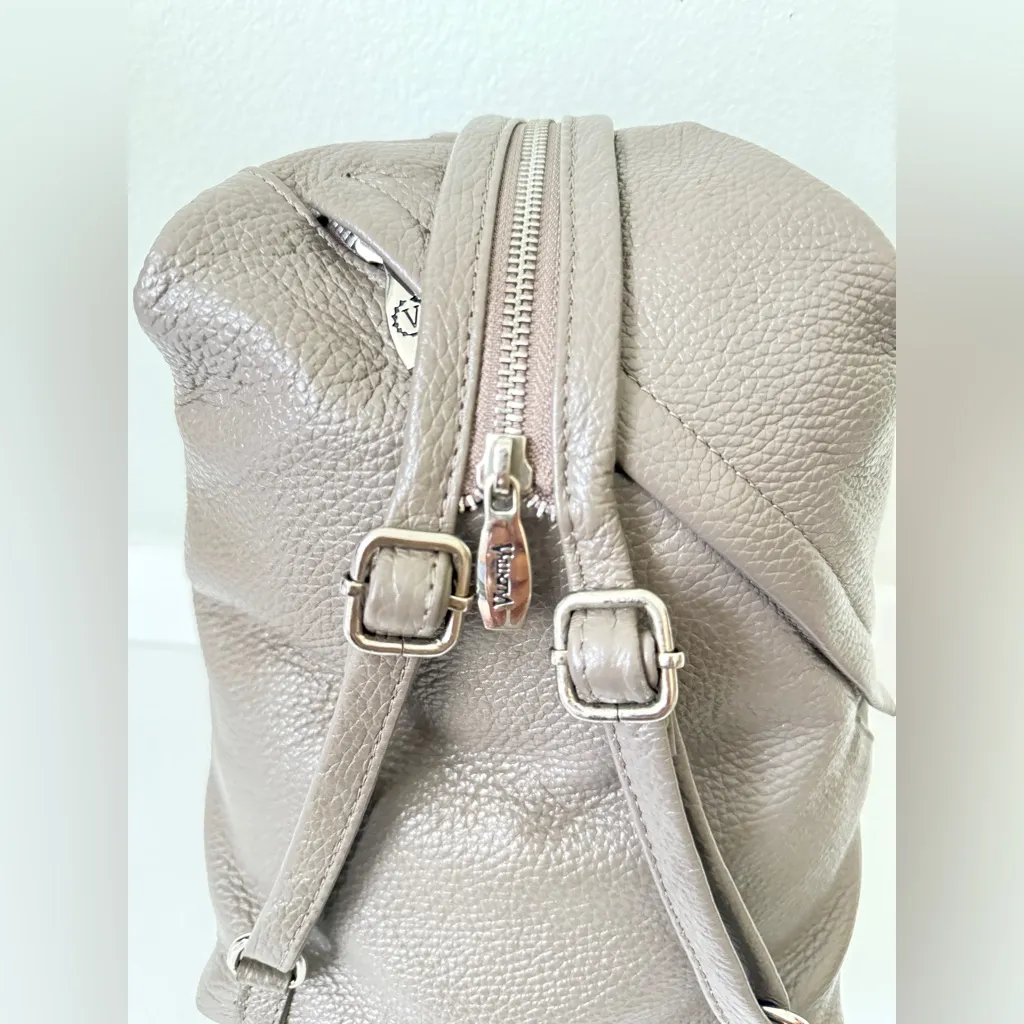 VALENTINA MULTIFUNCTIONAL TAUPE BACKPACK
SLING BAG Tan - Image 6