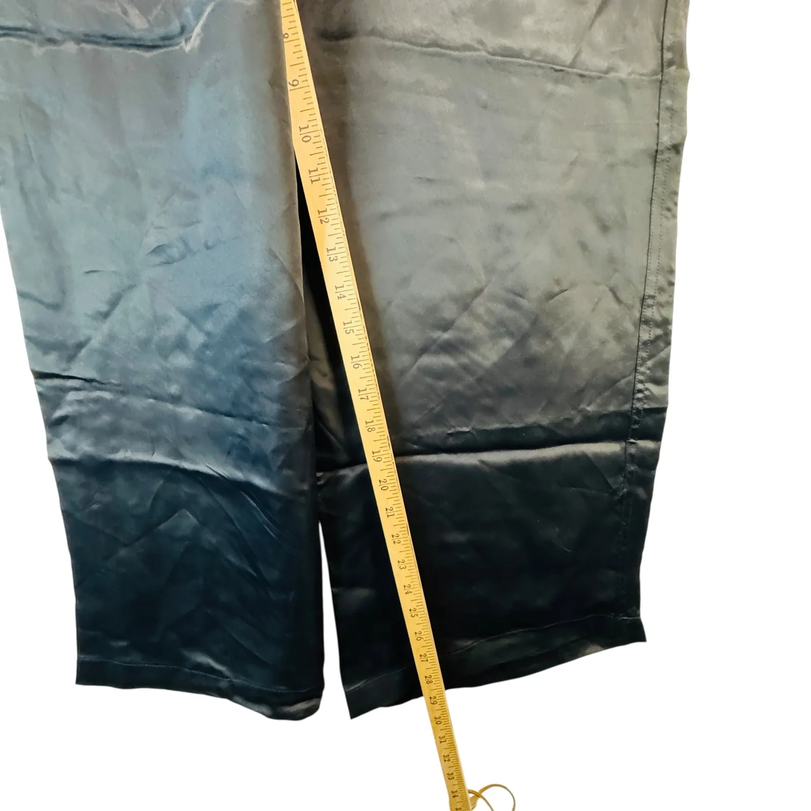 Athleta Calm Cool Wide Leg Pants XXS Black Lounge Relaxed‎ Fit Flowy Comfy Cupro - Image 5