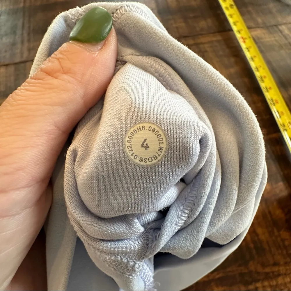 Lululemon Align High Rise 8” inseam shorts in Pastel Blue- Like New - Image 11