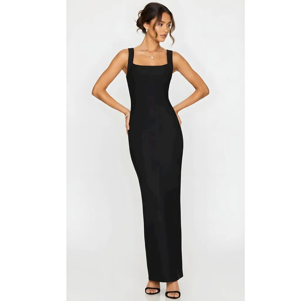 NBD Jude Maxi Dress, Black, Small - Image 2