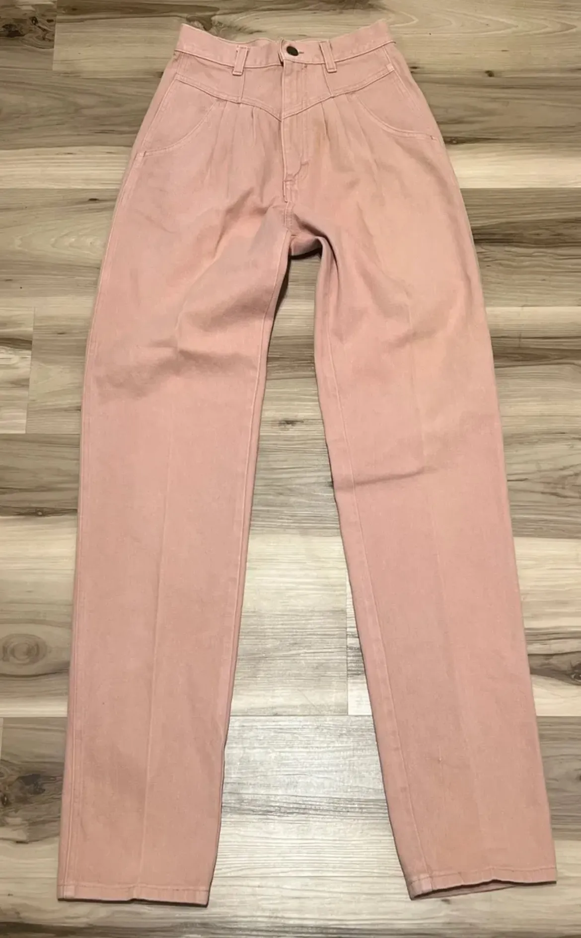 Vintage Yellow  London Rocks Denim Jeans  - Image 13