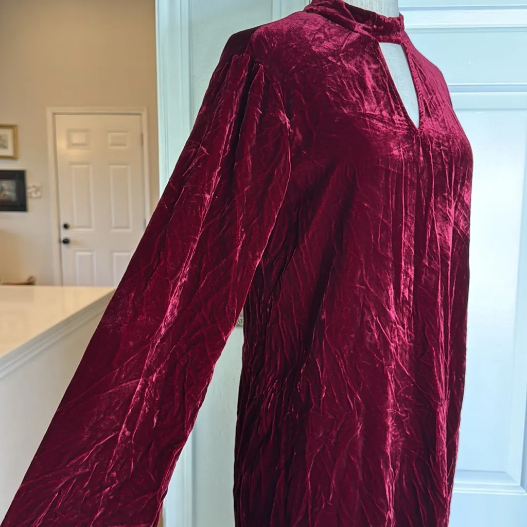 maven west velvet keyhole mini dress - Image 10