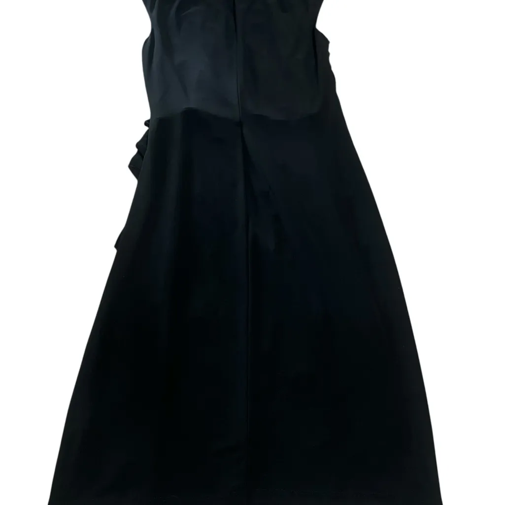 Ralph Lauren Black Sheath Dress with One Shoulder for Cocktail Events - Image 3
