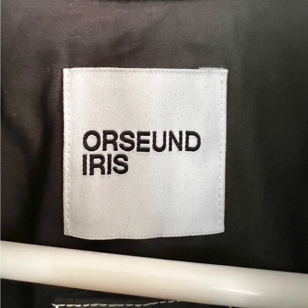 NWOT Orseund Iris Work Wear Belted Jumpsuit In Black Size Small. Kylie - Image 10