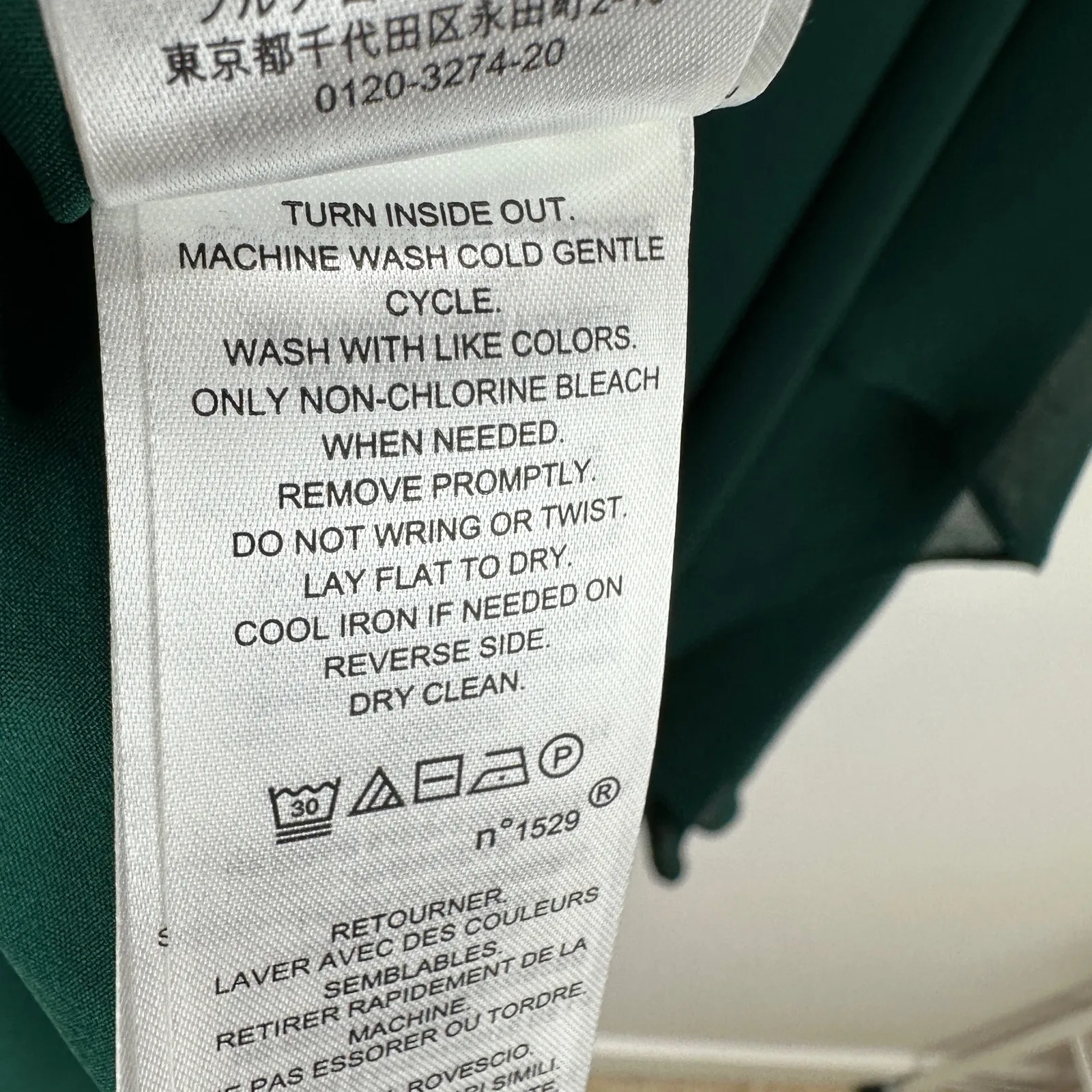 Lauren Ralph Lauren Chiffon One Shoulder Bow Velvet Dress Green Party US 6 NWT - Image 14