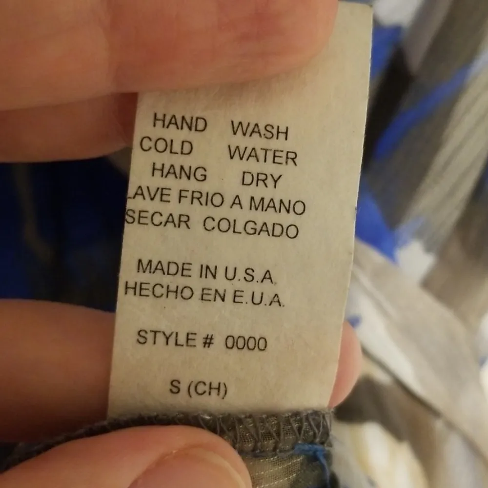 💕GREYLIN💕 Blue Pattern Tie Waist Mini Dress - Image 6