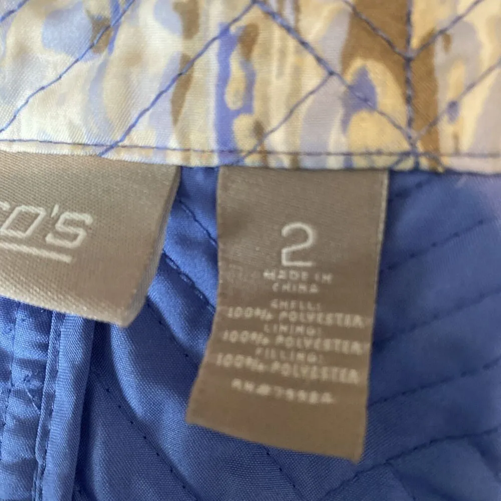 Chico’s Women’s Printed Artsy Quilted Lightweight Chic Blazer Jacket - Image 11