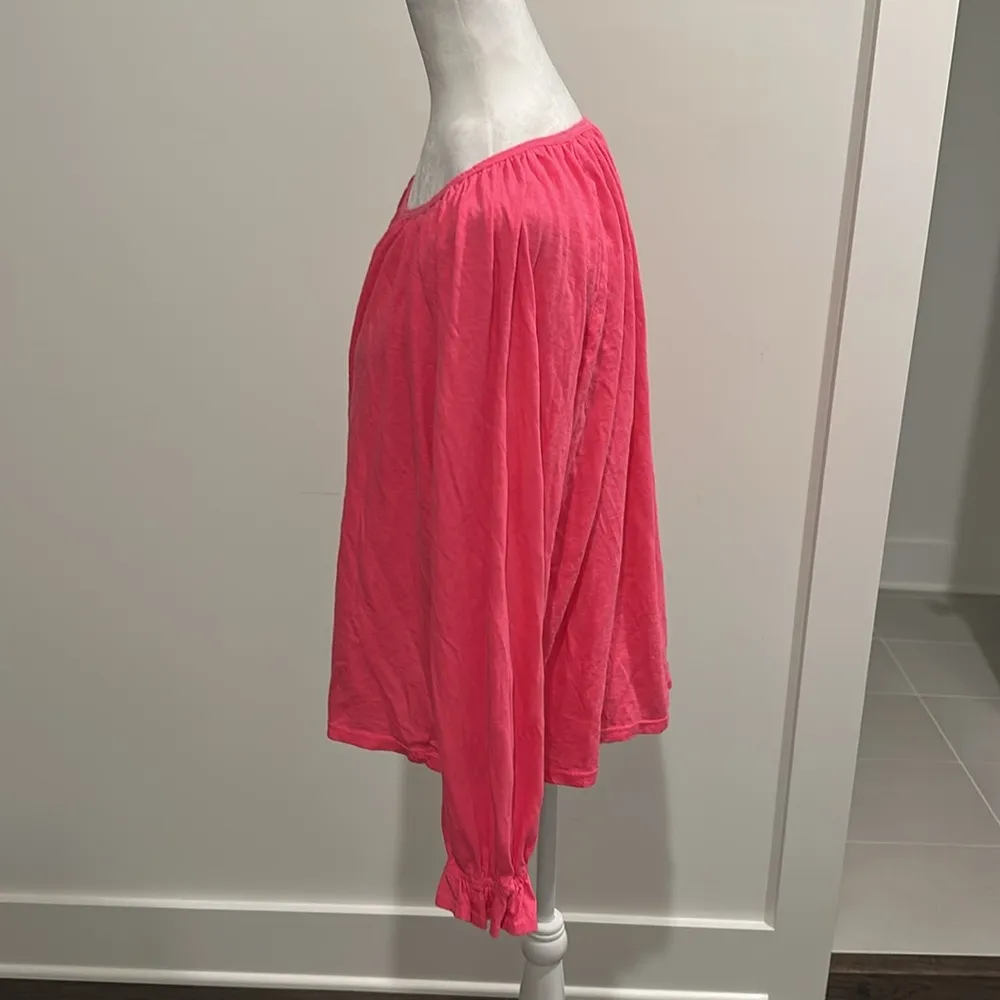 Sundry NWT  Gathered Raglan Top Sz M - Image 3