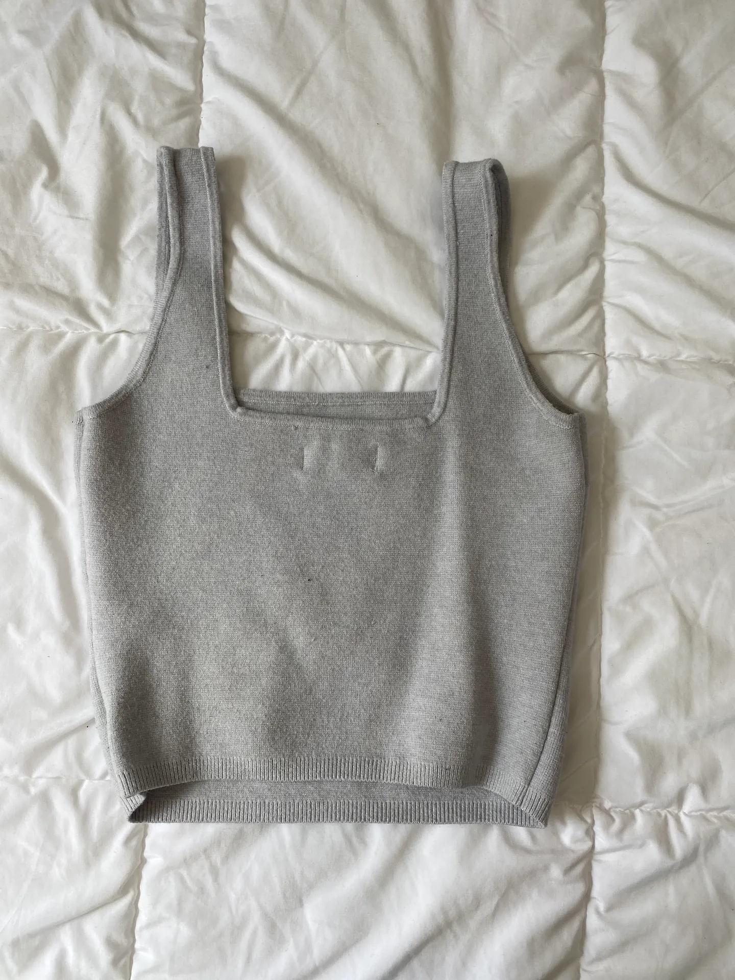 Abercrombie & Fitch Grey Tank Top - Image 2