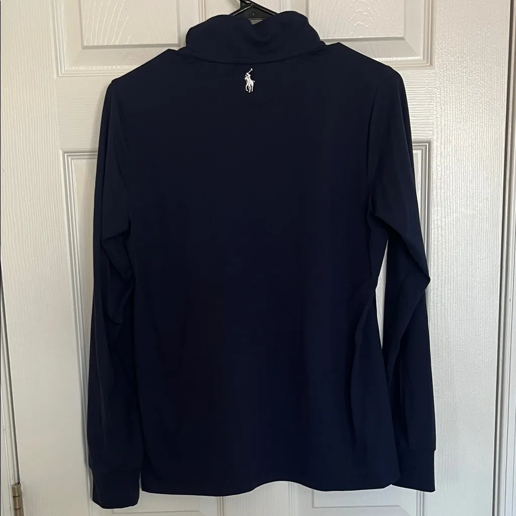 Ralph Lauren Polo Navy Quarterzip - Image 4