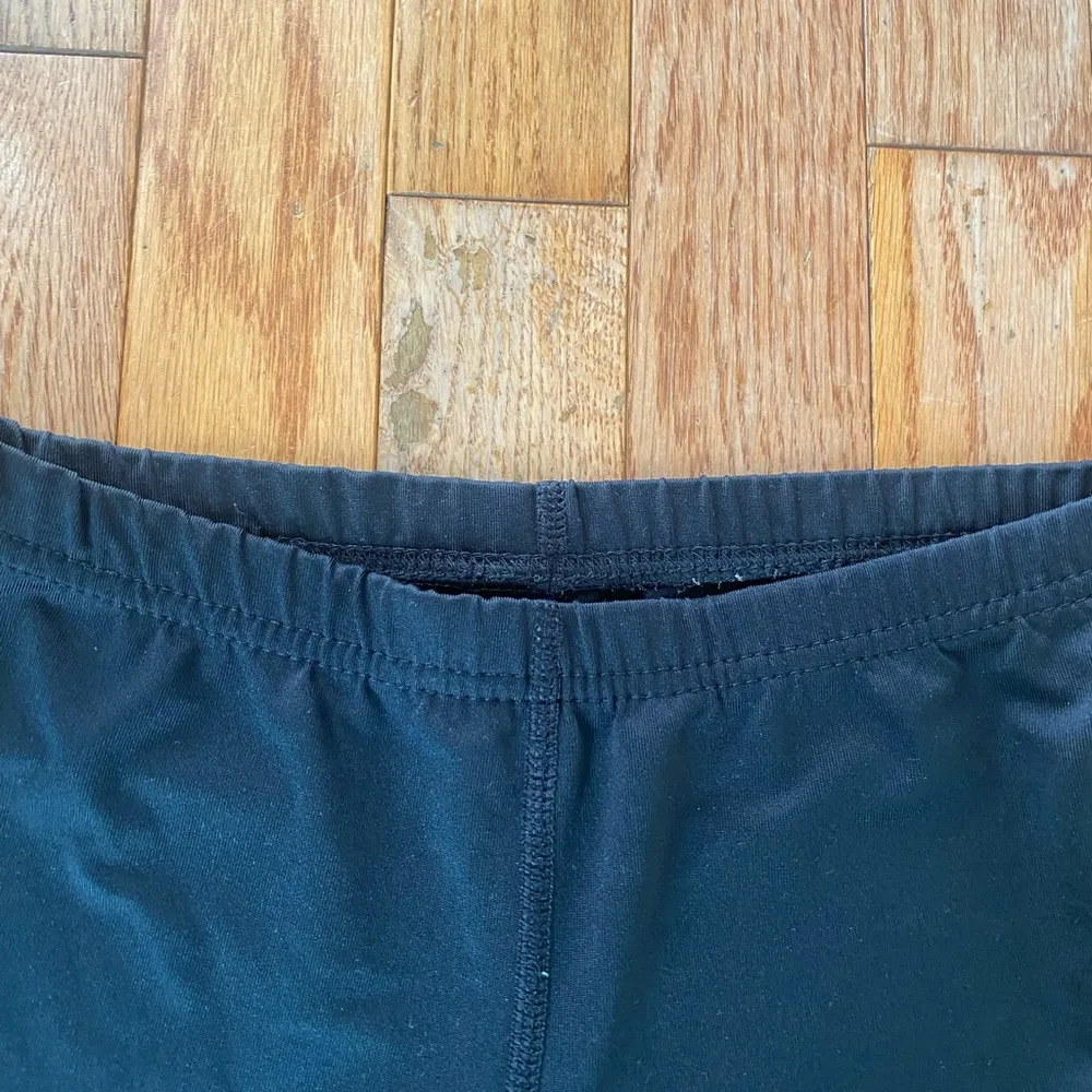 black athletic under legging bike biker shorts - Image 2