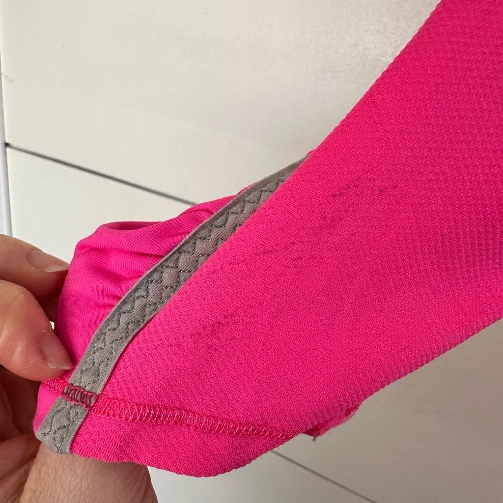 Lululemon Women’s 2 Pink Run Pace Crop Pants Maddie Ziegler - Image 4