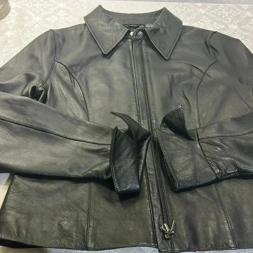 Attention leather jacket L - Image 13