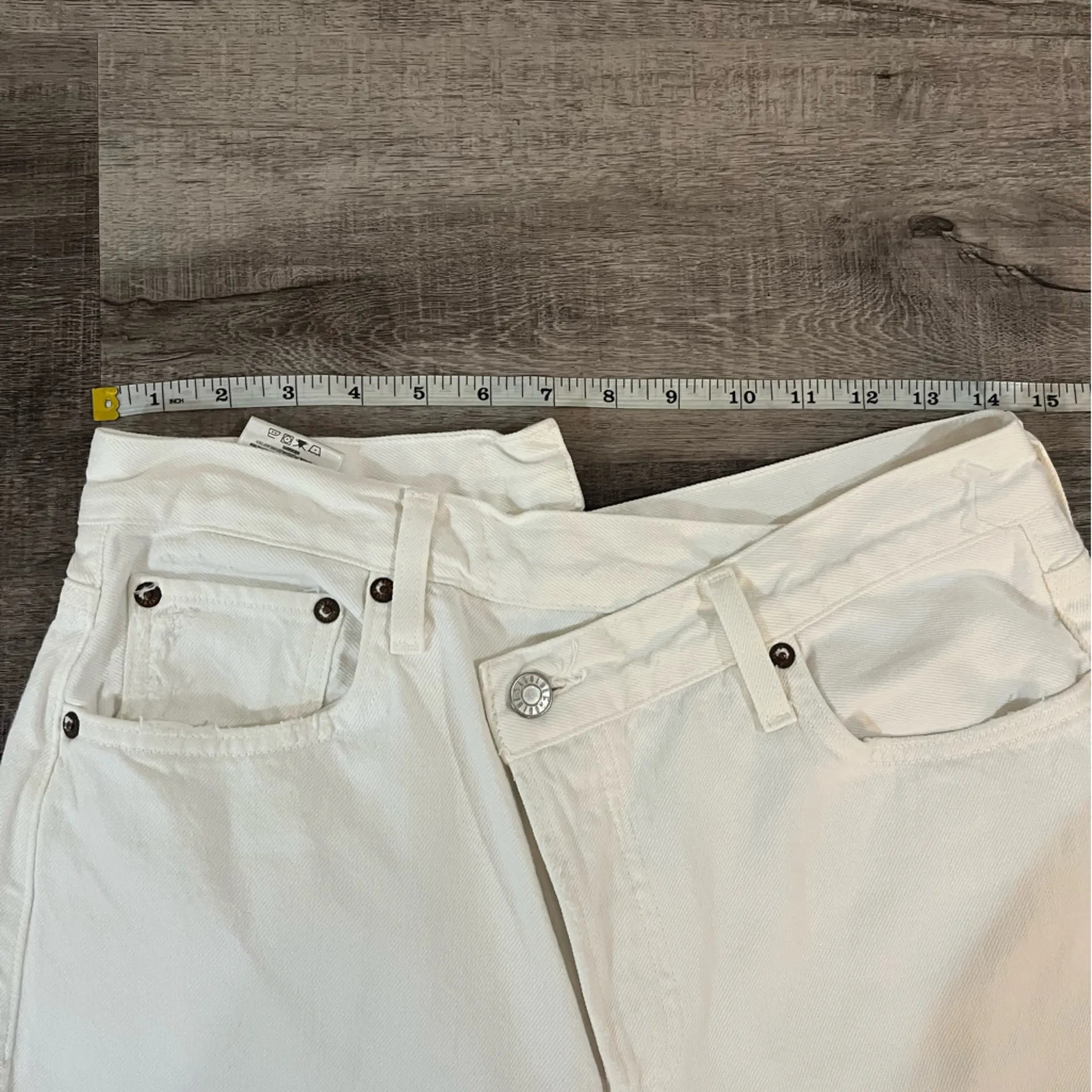 AGOLDE Criss Cross Straight Jeans in Element - Image 10