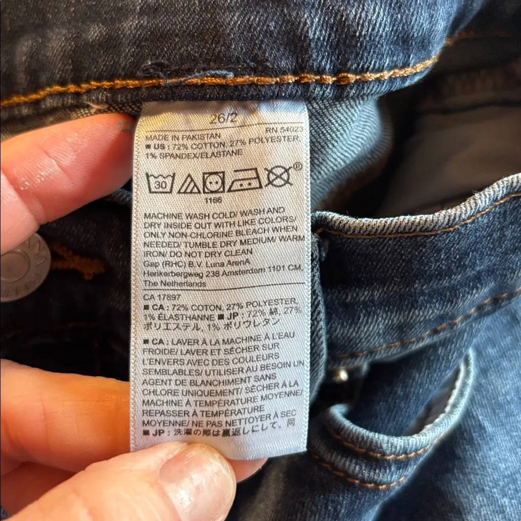 Banana Republic Women's High Rise Slim Jeans, Size 26 - Image 9