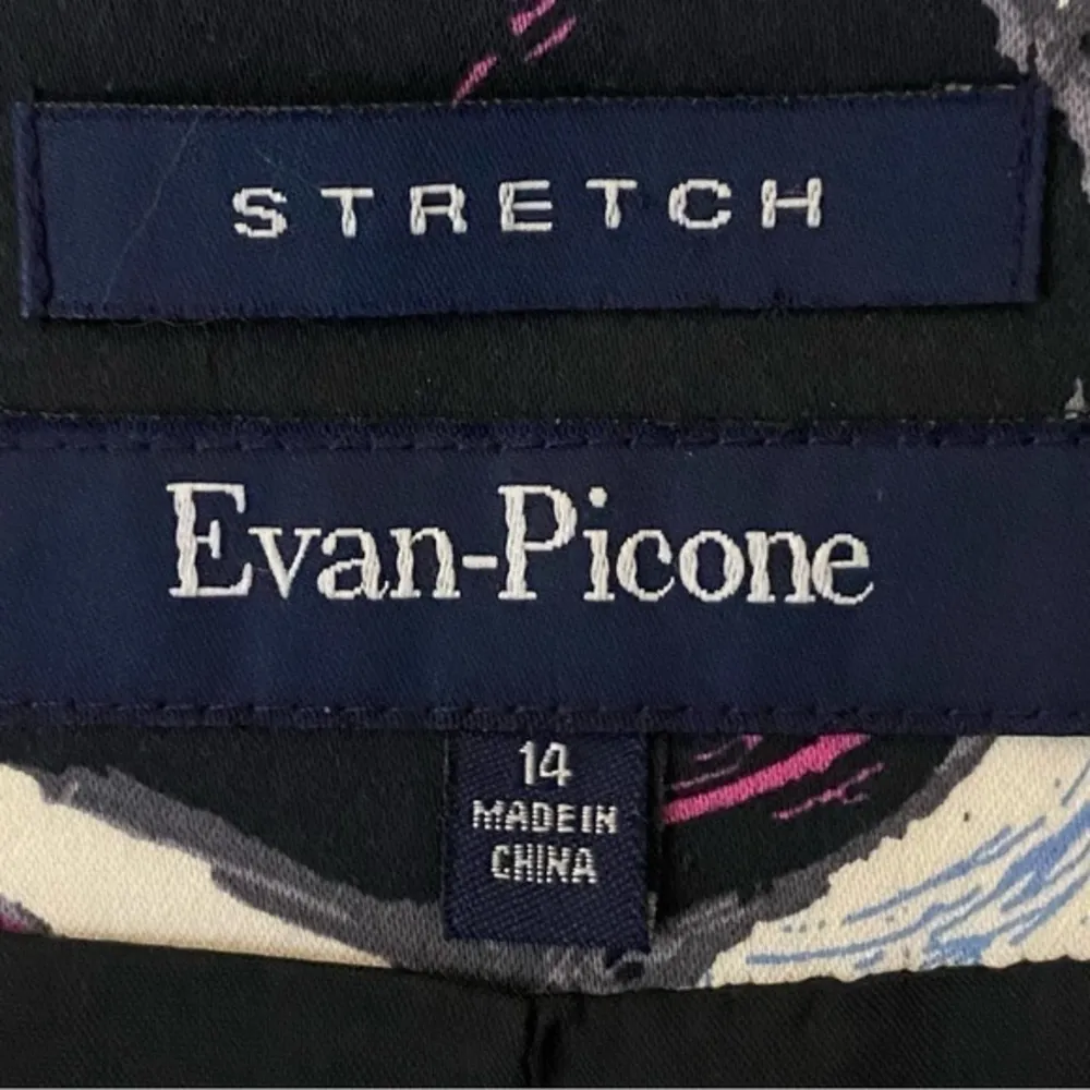 Evan Picone EVAN-PICONE “Stretch” Cotton blend, cropped blazer with POCKETS. Size 14. EUC - Image 7