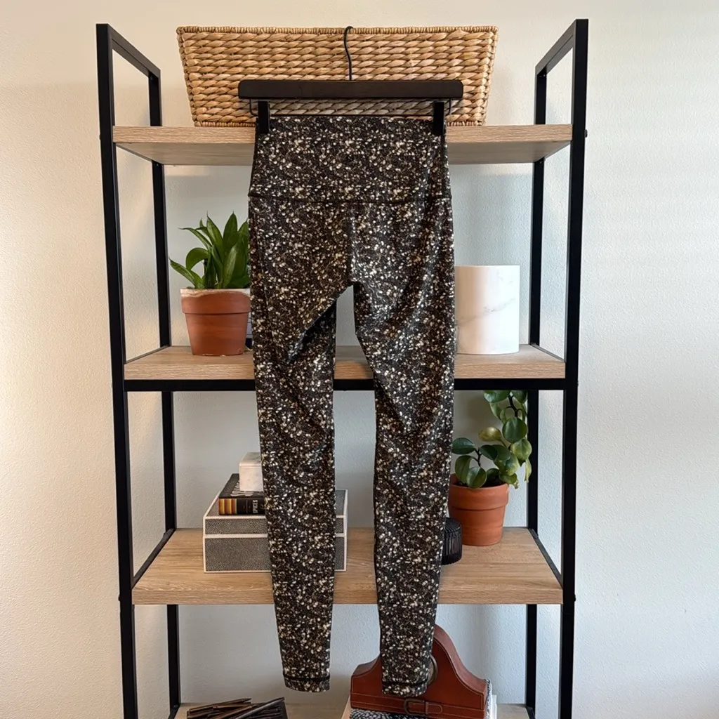 Lululemon Shine Sequin Print Wunder Under Mid-Rise Running Legging Tight, 4 - Image 7