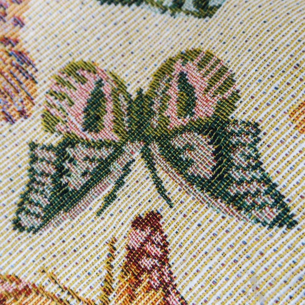 Vintage 90s J Garden Butterfly Tapestry Tote Bag - Image 7