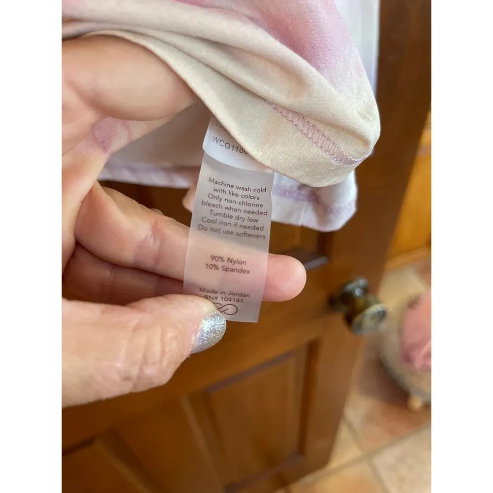 Calia Women's UV Long Sleeve 1/2 Zip Golf Shirt Soft Clouds Lilac (XXL) - Image 7