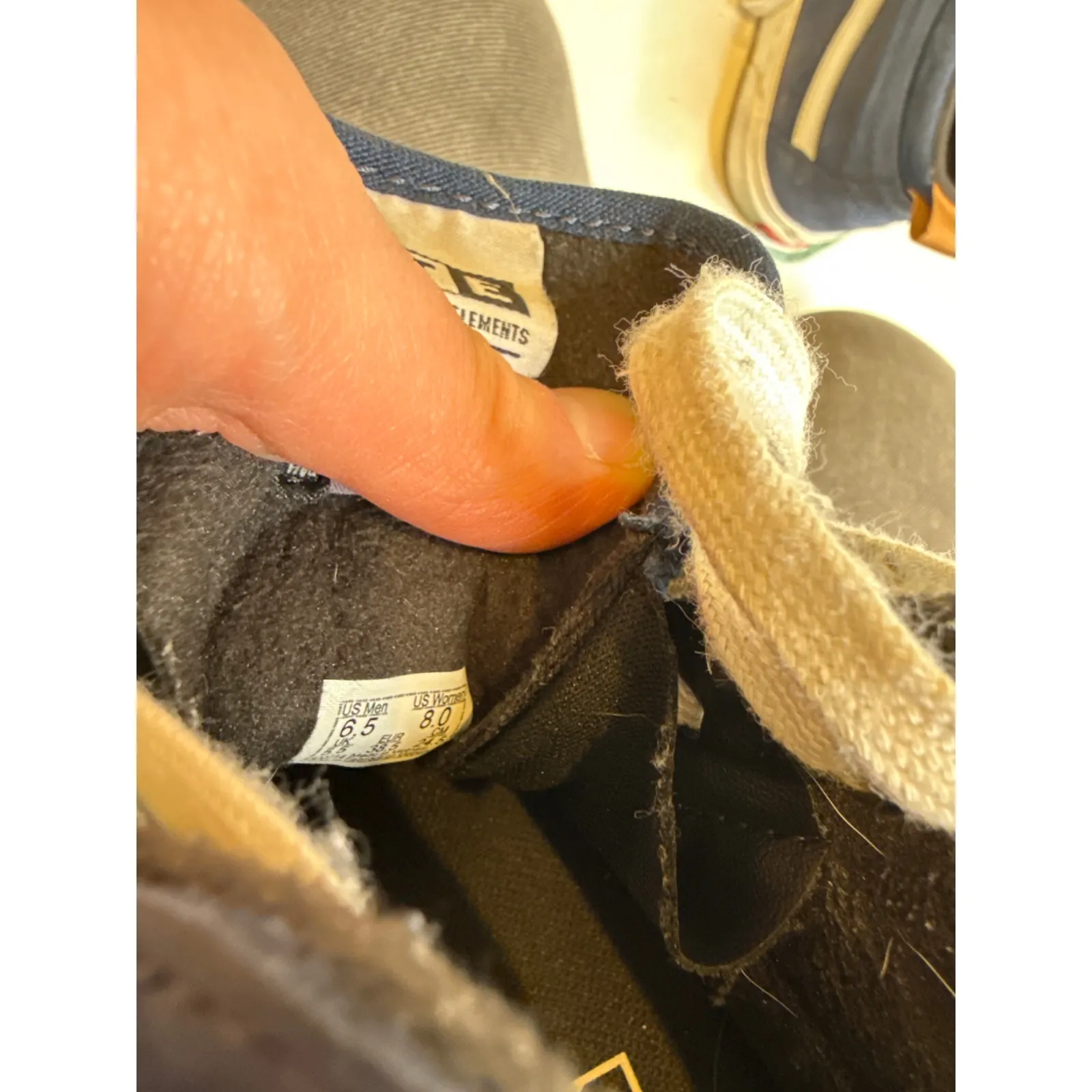 Vans SK8 Hi MTE-1 Nubuck Navy Blue Unisex High Top Men Sz 6.5/Women Sz 8 EUC - Image 7