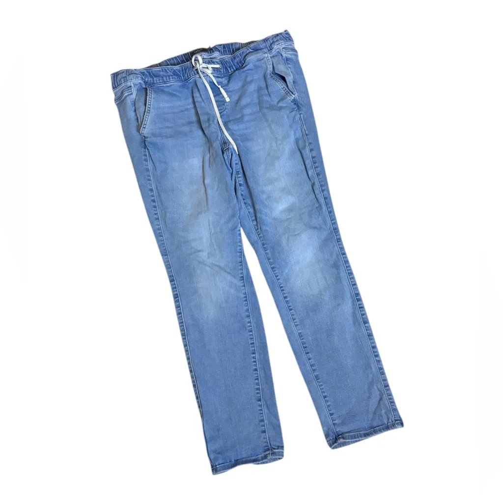 Torrid Pull On Boyfriend Straight Super Soft Mid Rise Jeans - Image 2