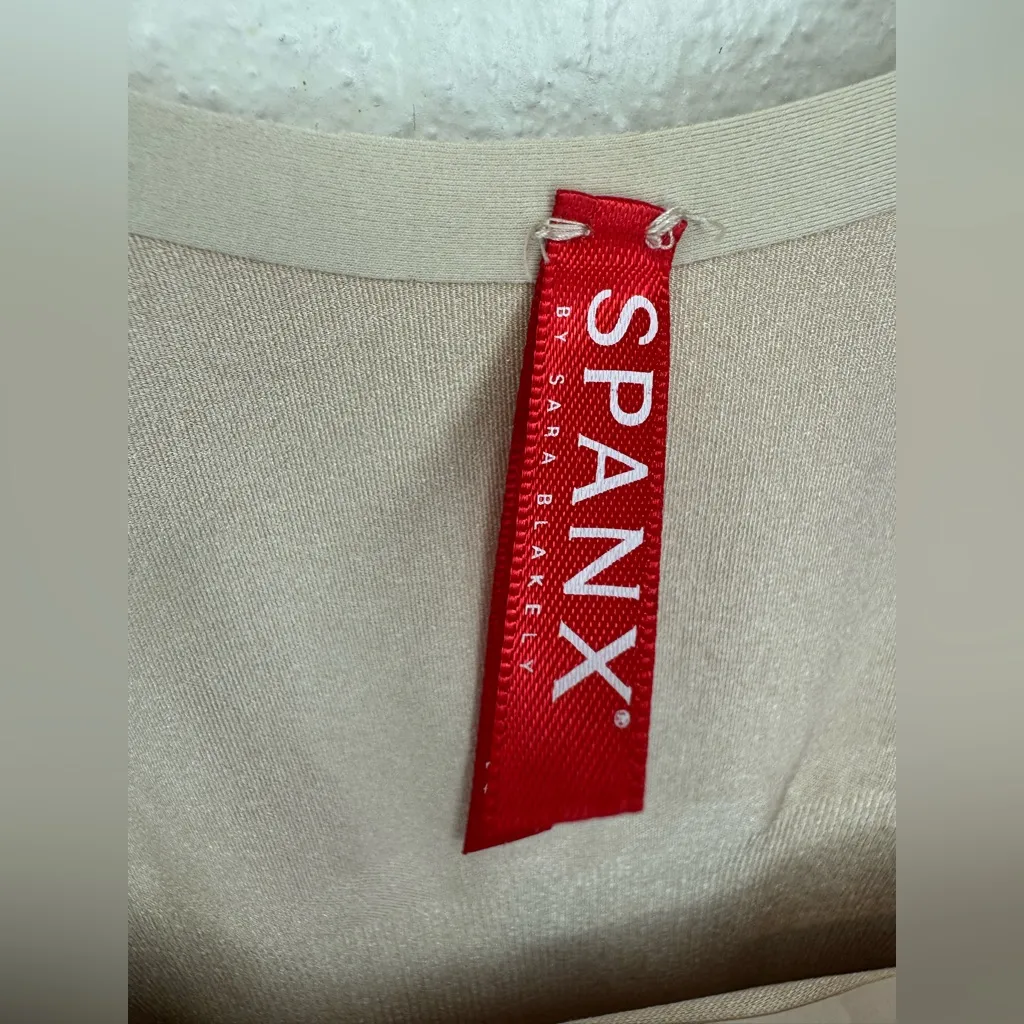 Spanx  Sculpt Women's Bodysuit OnCore Open-Bust‎ Mid-Thigh Soft Nude Size 3X - Image 5