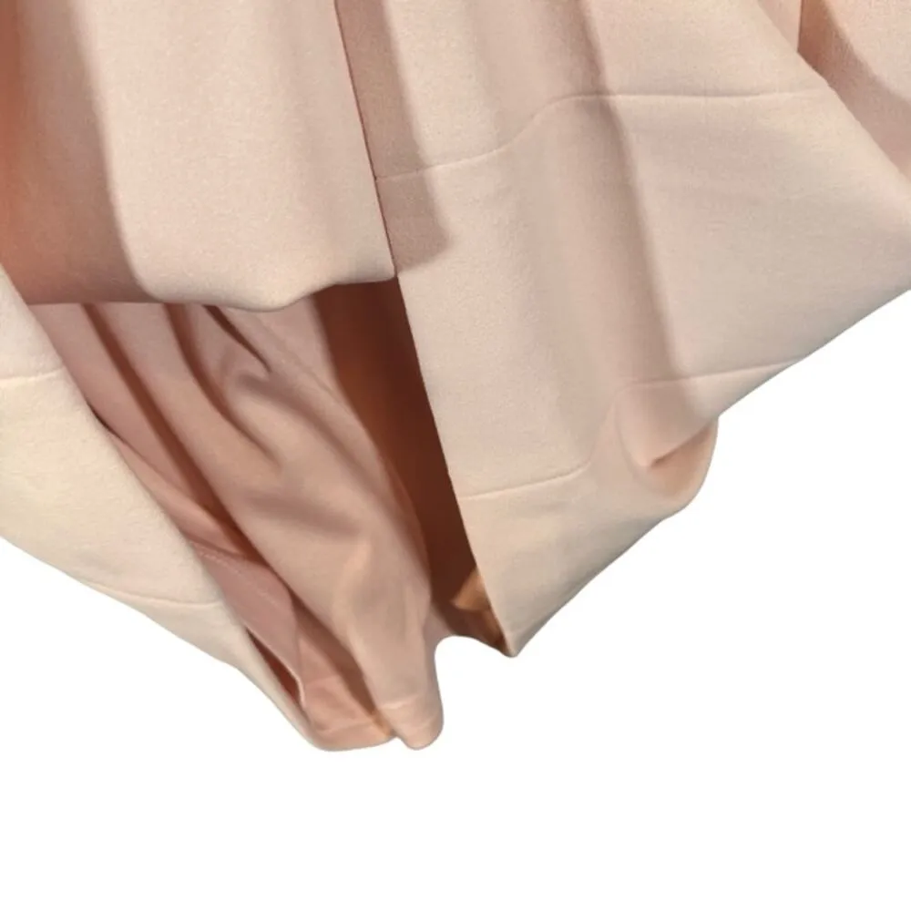 Calvin Klein Pink Mock Neck Bow Detail Fitted Retro Sheath Dress Women Sz 6 - Image 11