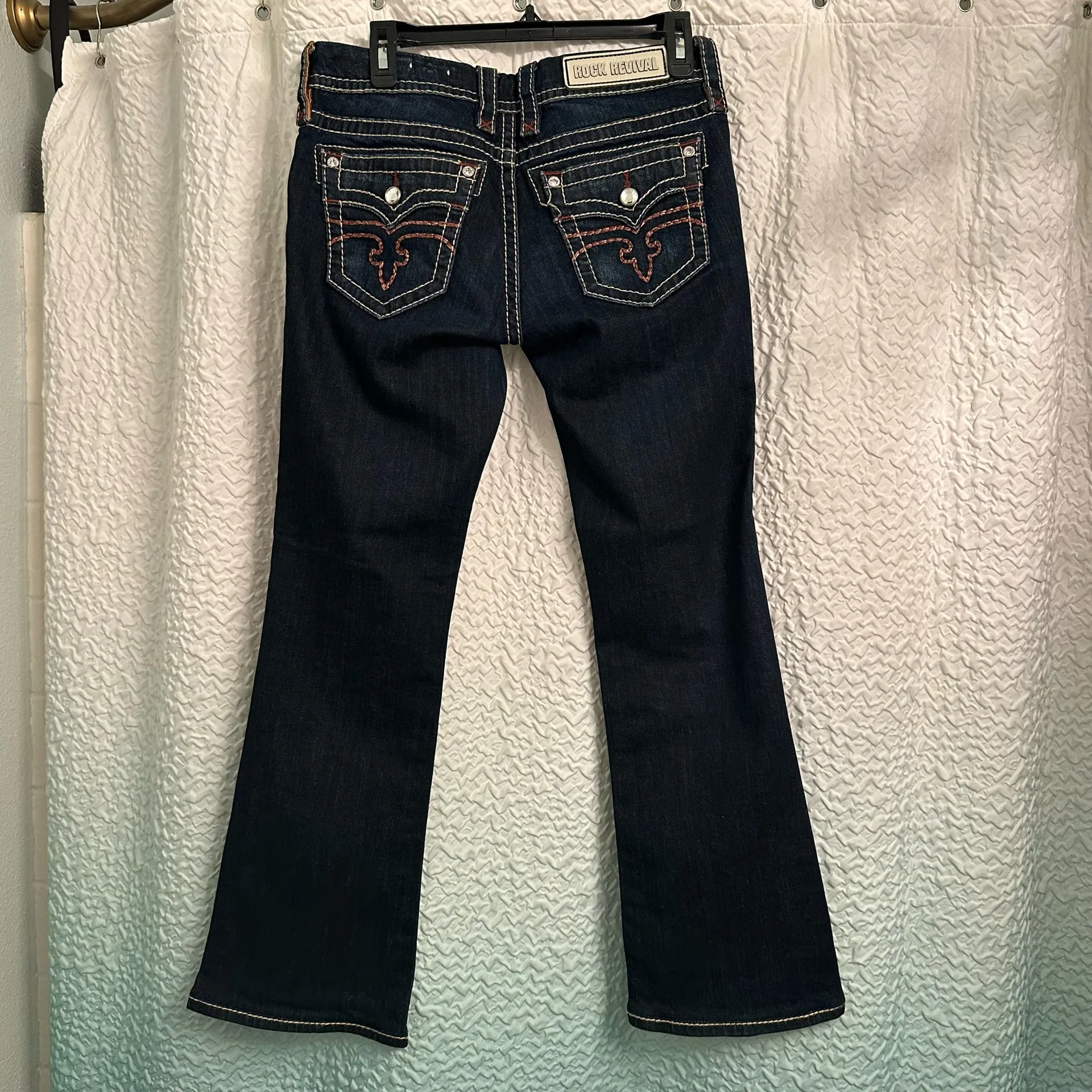 Rock Revival Alivia Easy Boot Cut Jeans Size 27 - Image 3