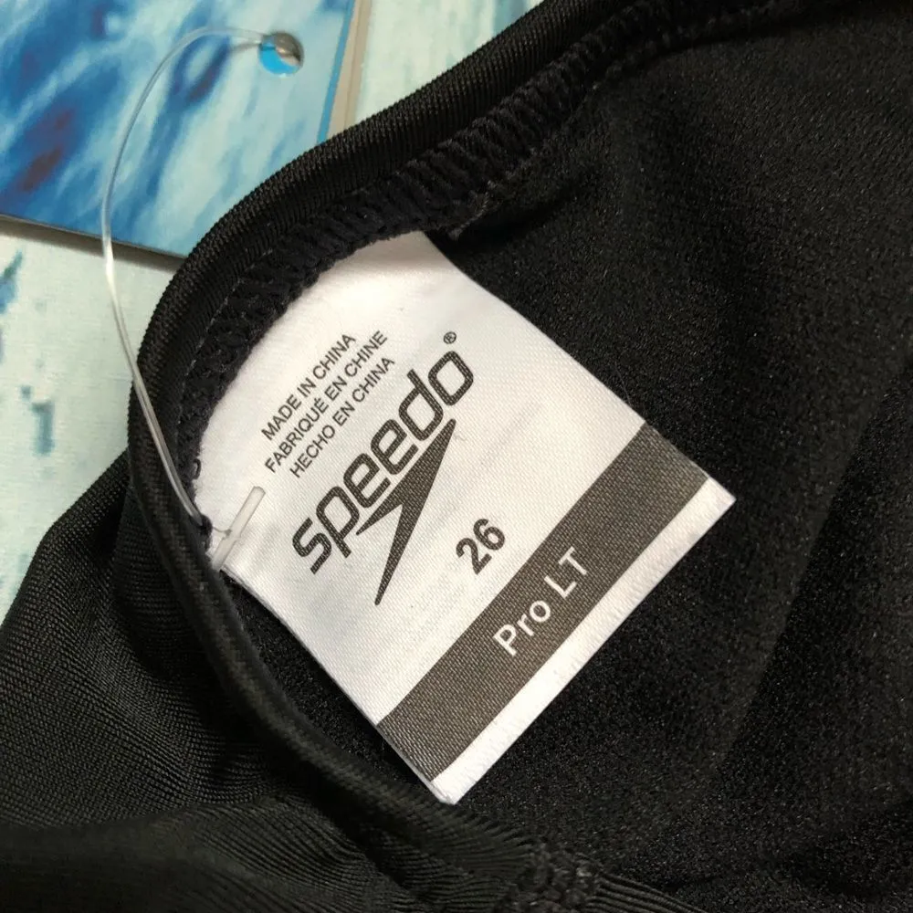 Speedo Black Racerback One Piece Swimsuit (NWT) - Image 8