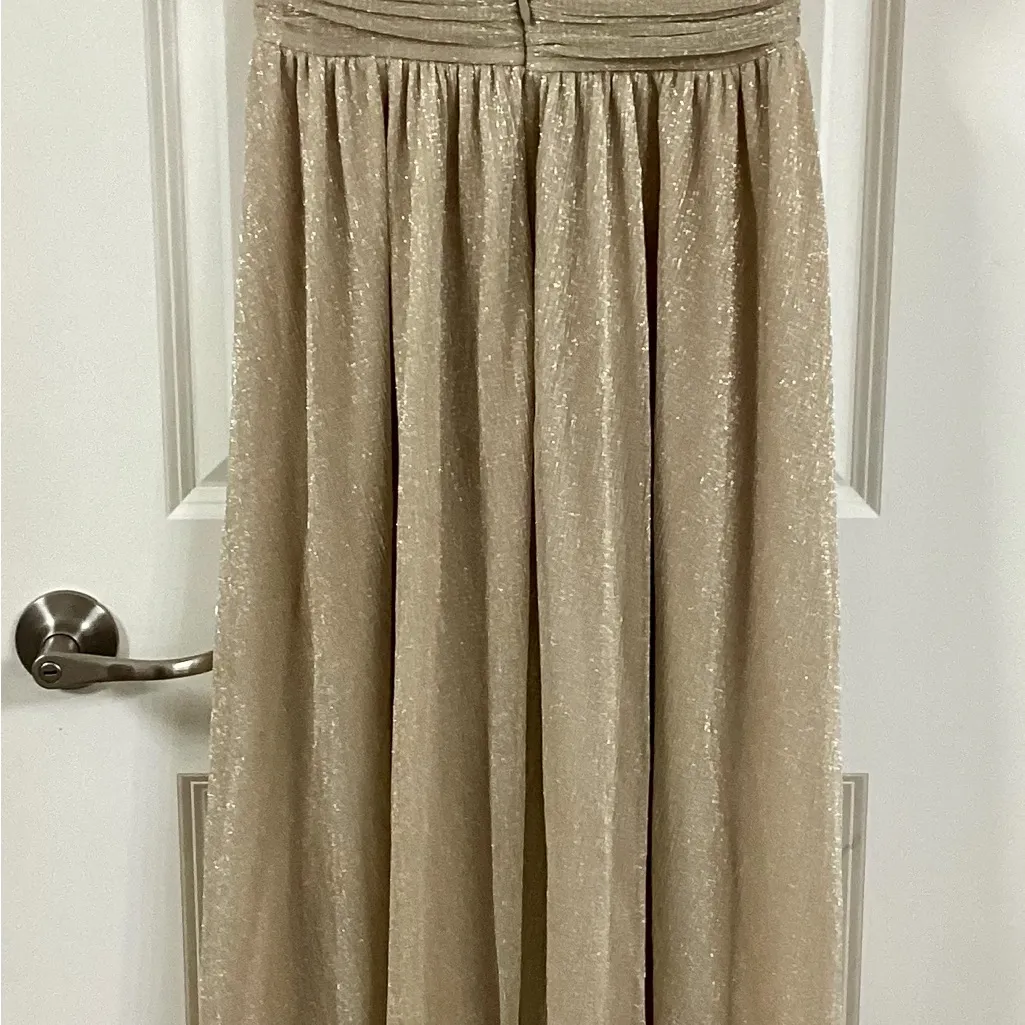 Lulus Ladies' Night Gold
Kaftan Dress - Image 7