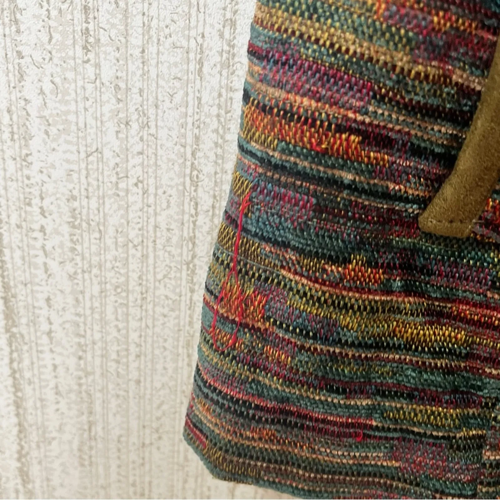 Christopher & Banks Multi Color Button Front Vest Size‎ Medium - Image 6