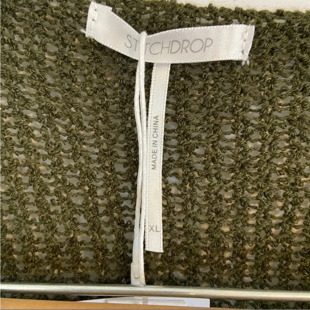 Stitchdrop Colorblock Stripe Flyaway
Cardigan. XL. Green - Image 3