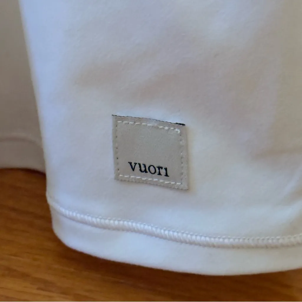 Vuori Daily Tennis Dress in White - Image 4