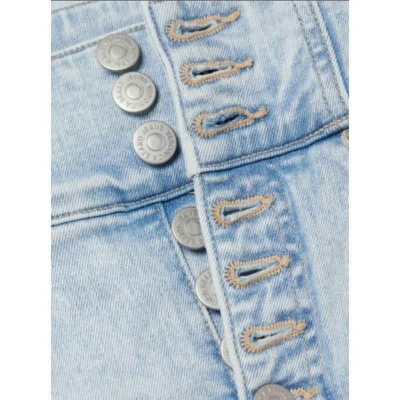 Veronica Beard Katherine Corset Extra High Rise Skinny Jeans Size 27 NEW - Image 3