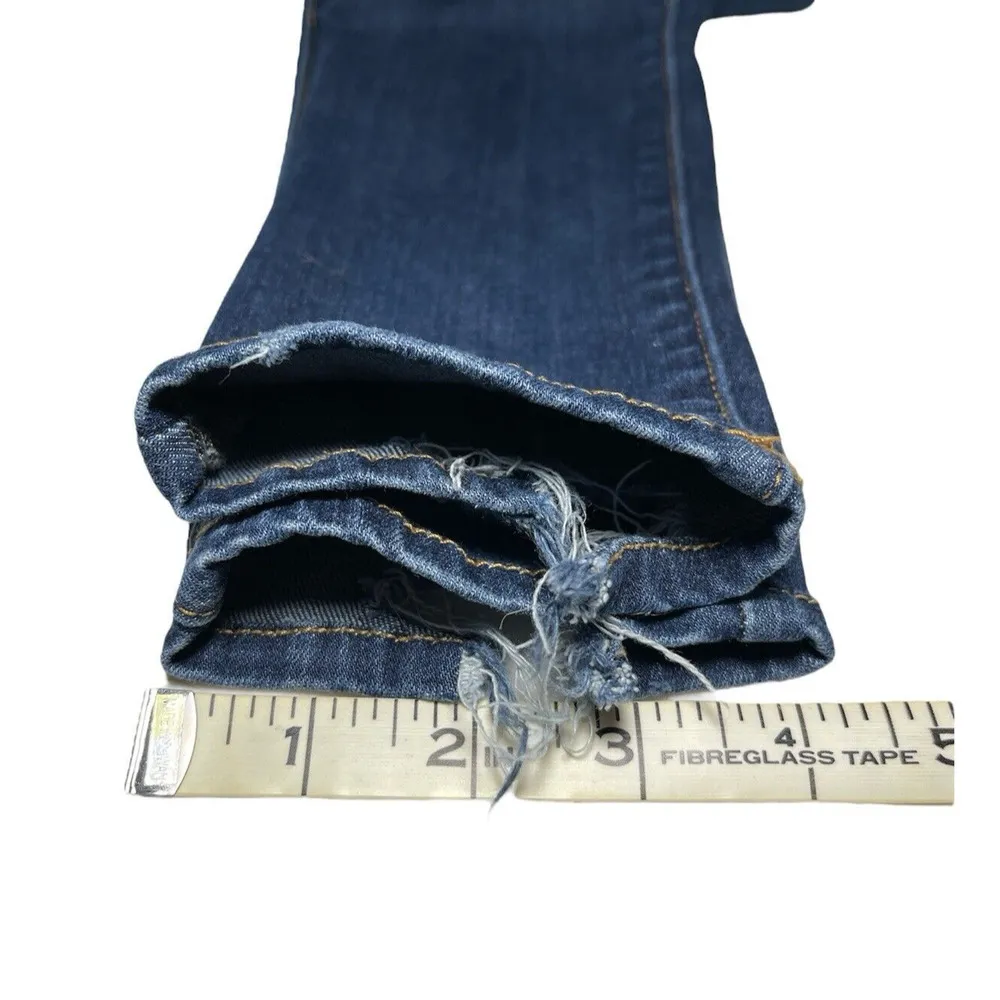 American Eagle Jeggings Womens Size 4 Long Jeans Super Stretch Denim Distressed - Image 11
