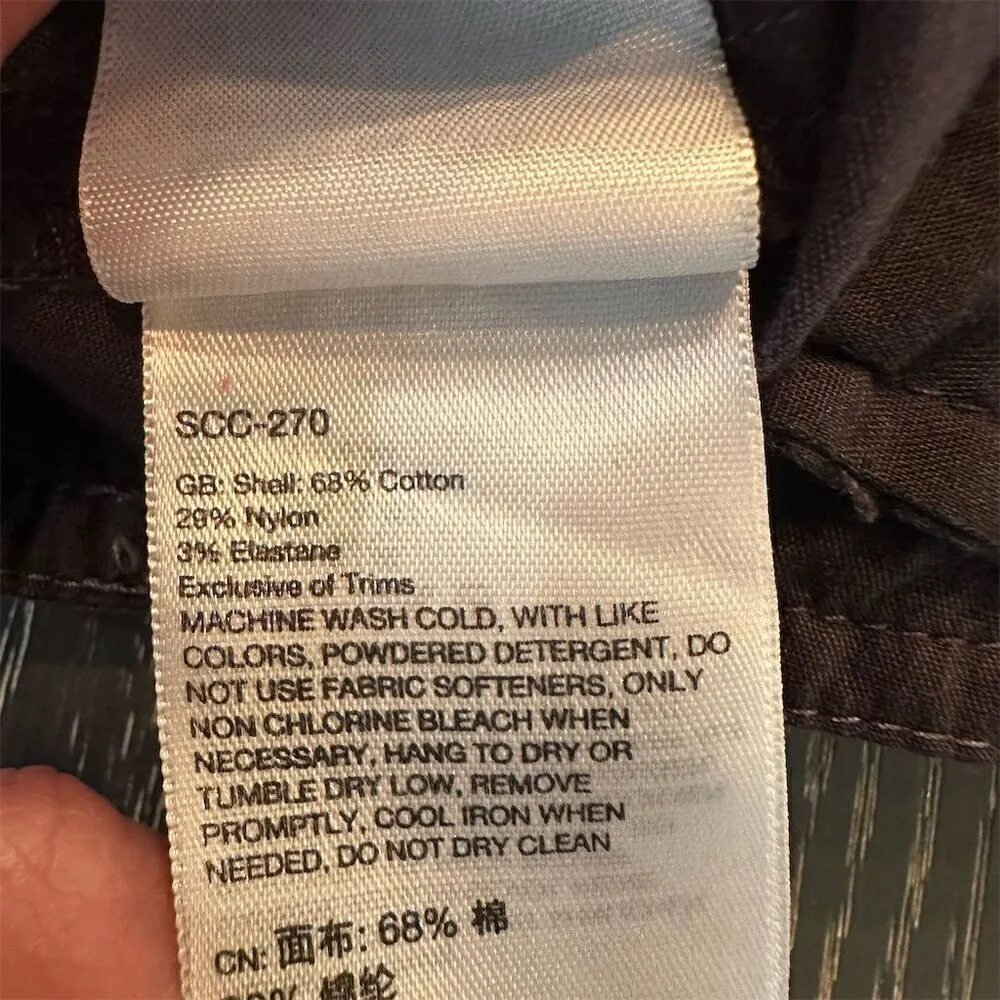 Marmot Women's Cargo Shorts Size 2 Navy Multiple Pockets Durable Zip Closure - Image 5