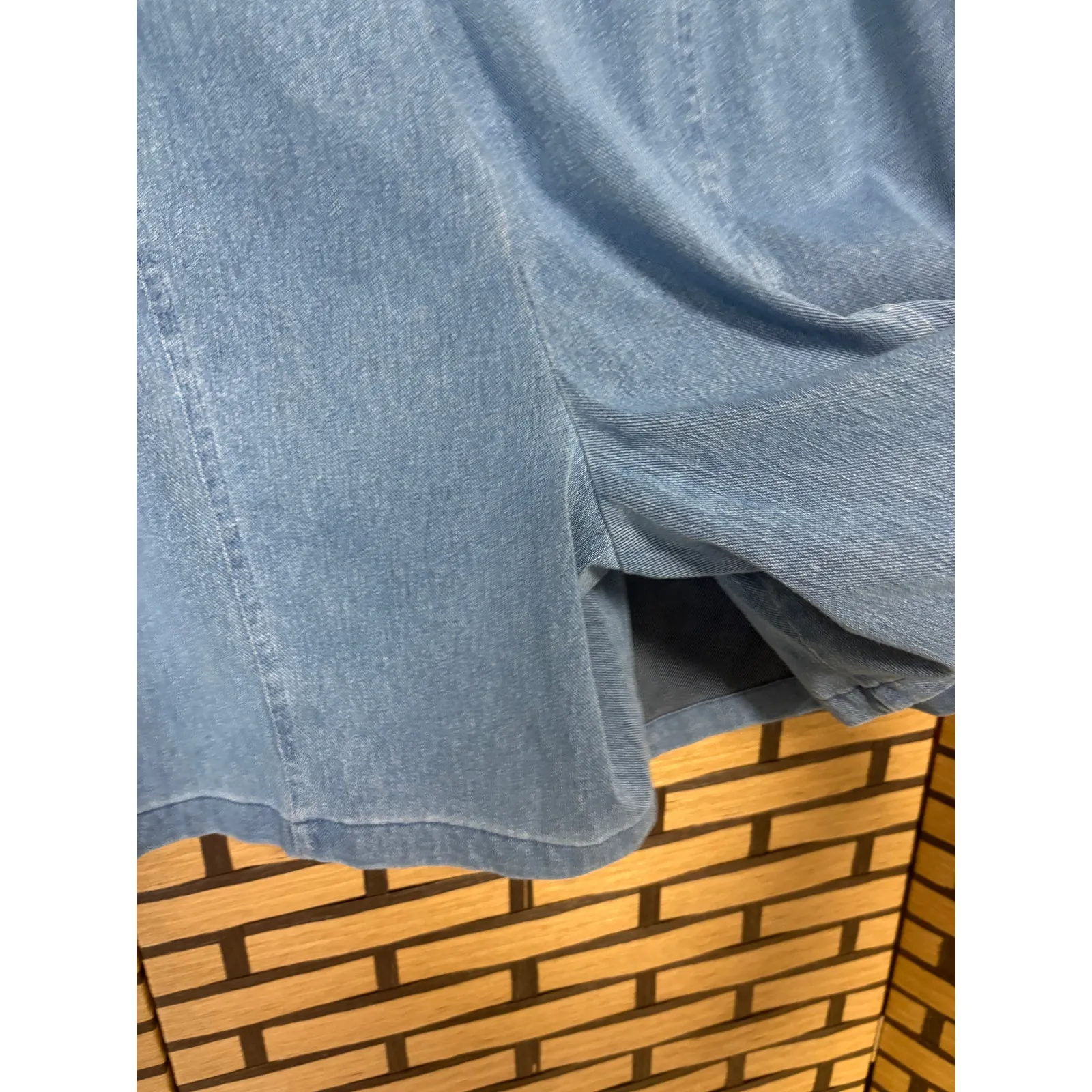 D&Co Denim Skort Size Large - Image 7