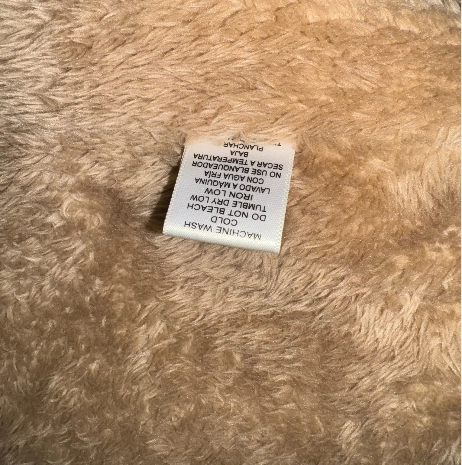 Love Tree Women’s Light Pink Fleece Vest Size Small - Image 8