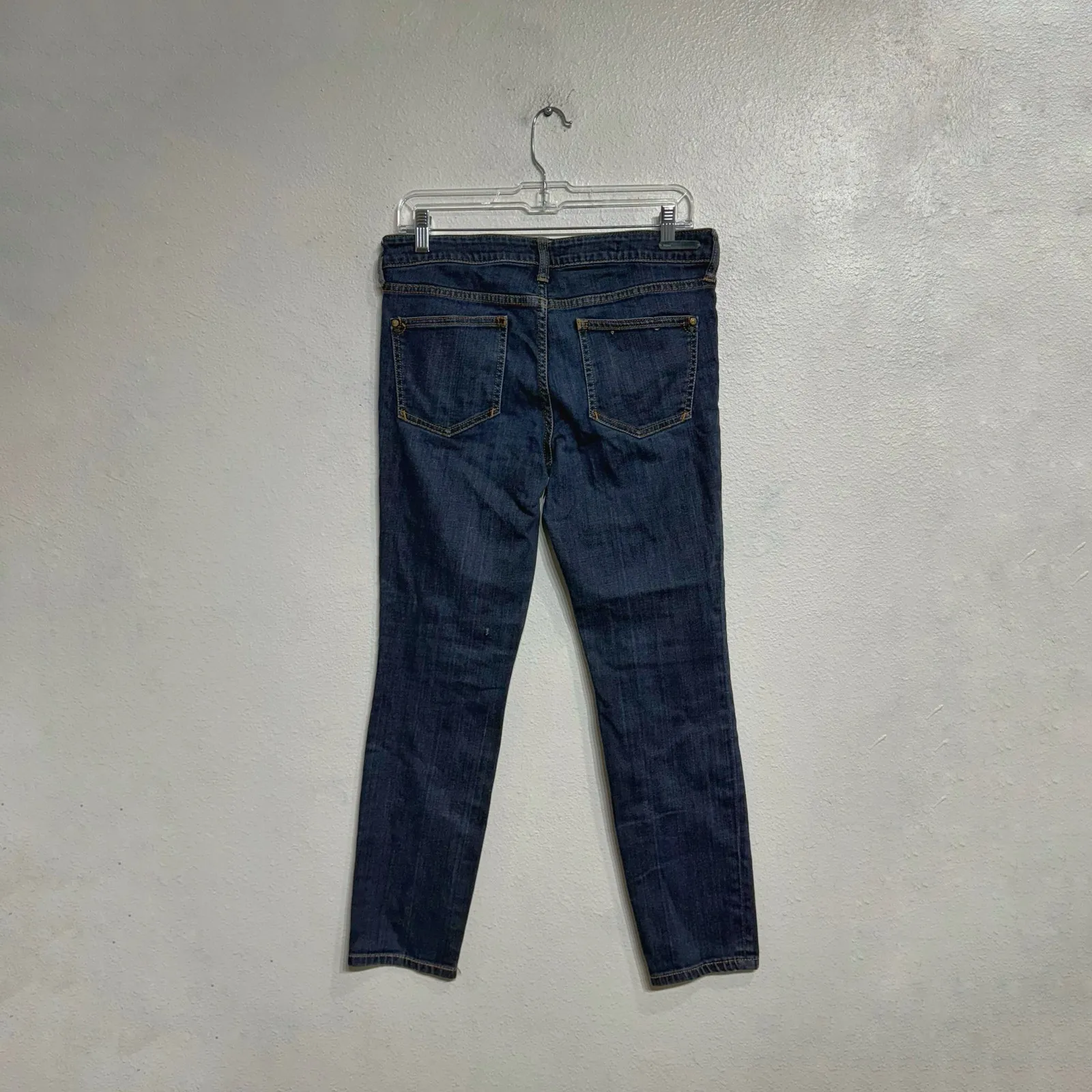 Pilcro and the Letterpress High Rise Skinny Jeans Sz 8 Blue - Image 9