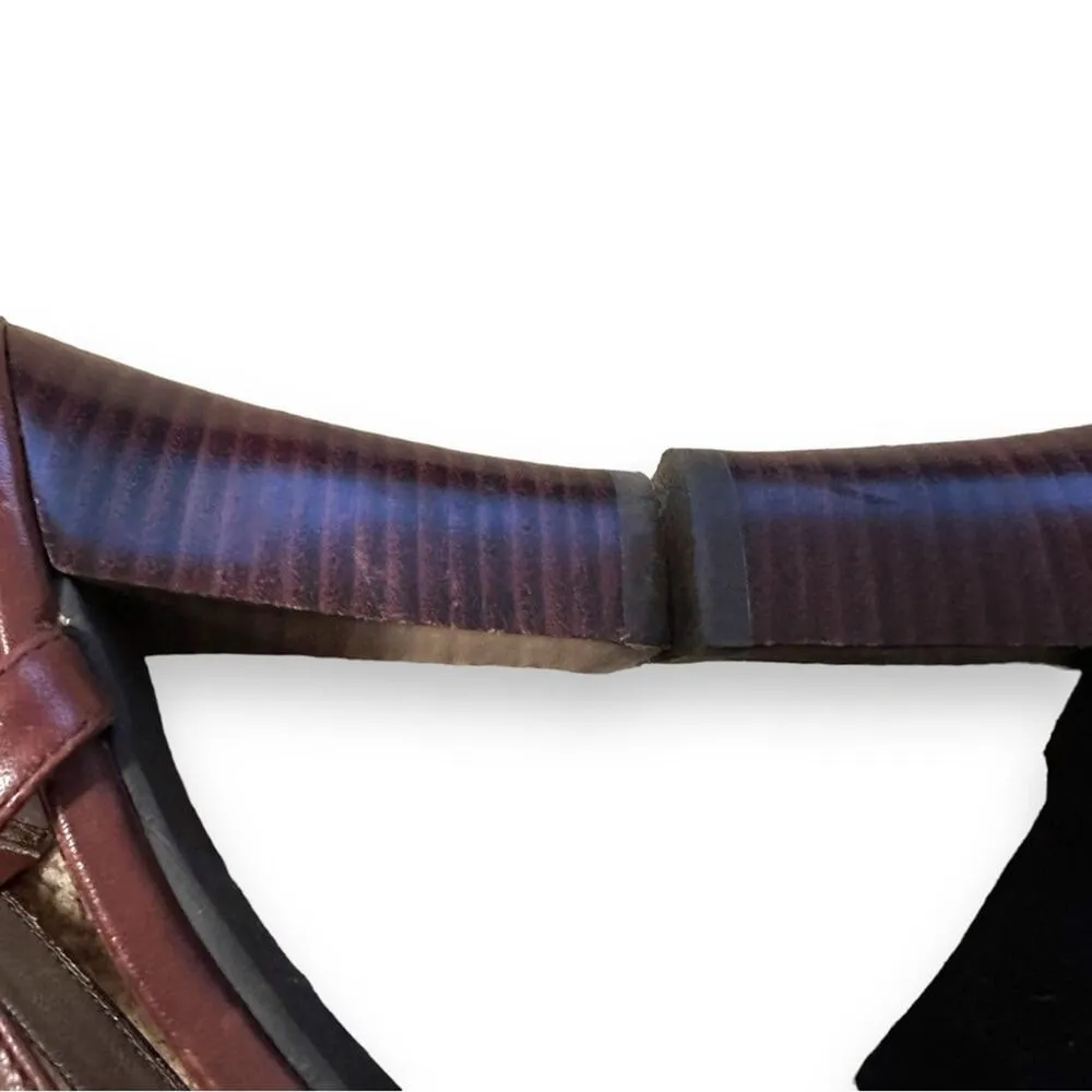 Banana Republic Vachetta Strappy Leather Slingback Heels Sandals Sz 7‎ Estimated - Image 8