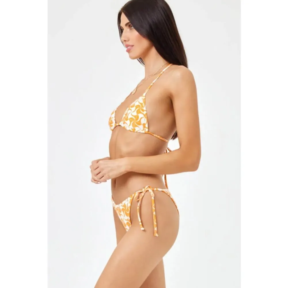 L*Space Levy Bikini Bottom Tesselation Side Tie Size Large NEW with tags! - Image 3