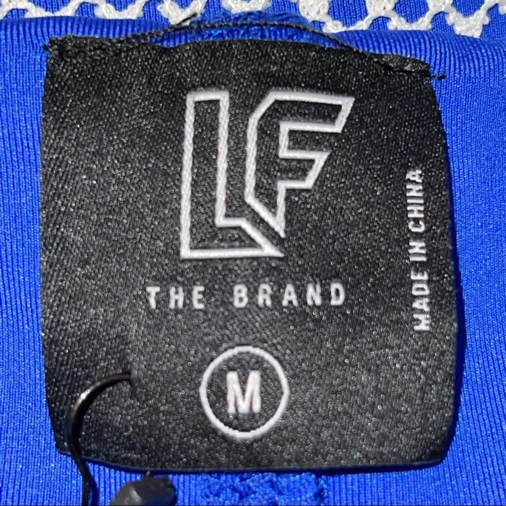 LF THE BRAND ROYAL BLUE SHORTS WITH WHITE MESH NET MEDIUM - Image 53