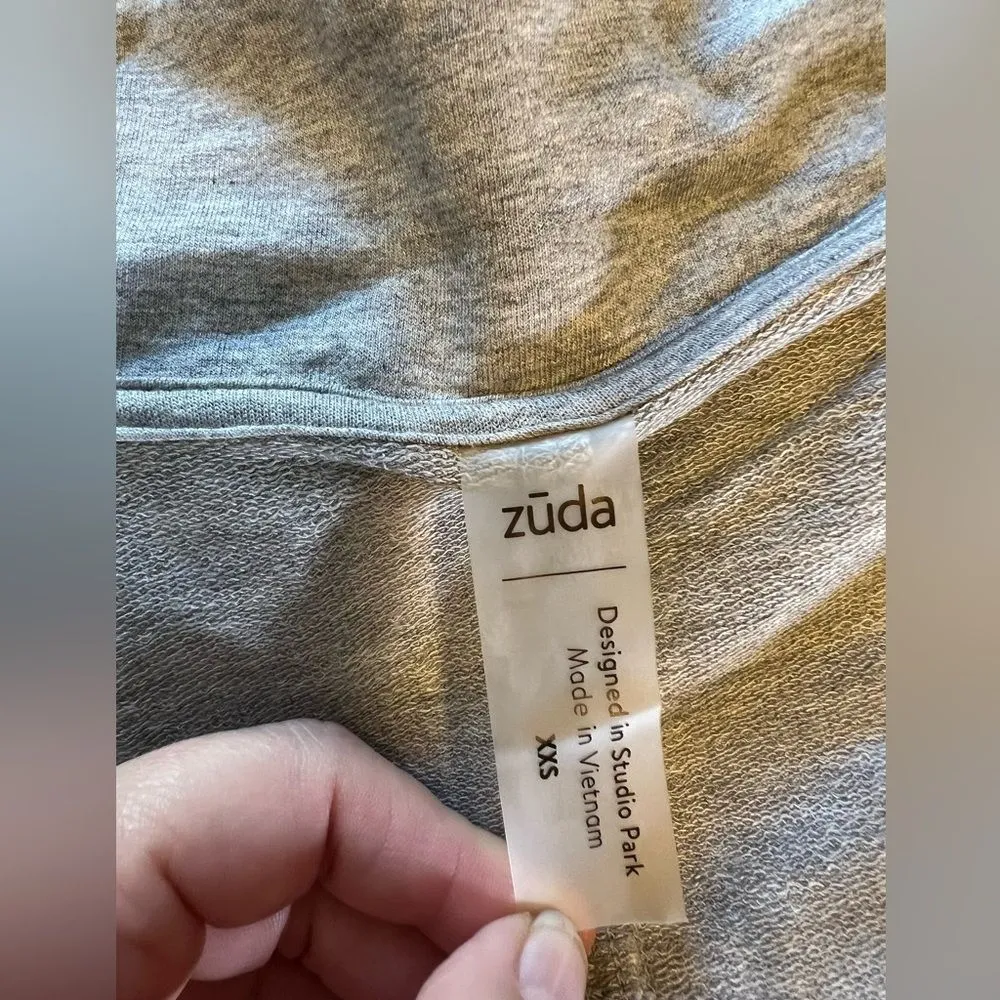 Zuda Hoodie New In Package Gray Size XXS - Image 4