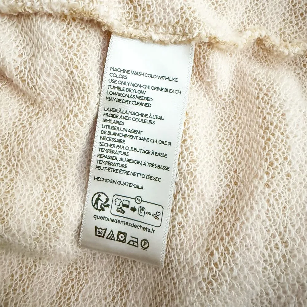 WE THE FREE PEOPLE | Classic Striped Oversized Crewneck Sweatshirt | Medium - Image 7