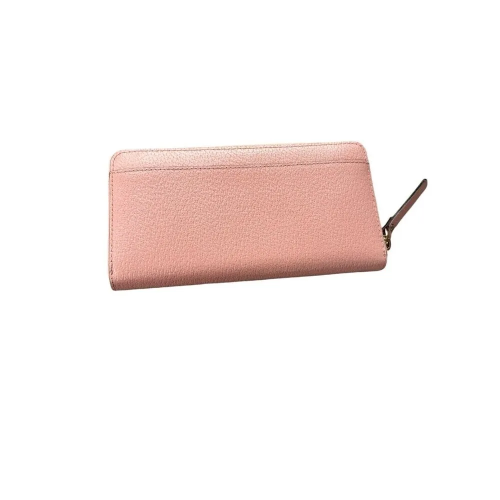Kate Spade zip around continental Leather wallet Tiffany Pink - Image 2