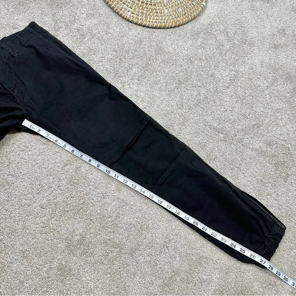 Nili Lotan Cropped French Military Pants in Carbon Black Size 2 - Image 15