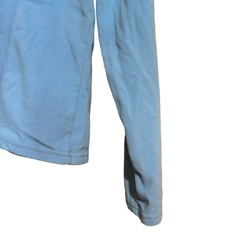 The North Face Jacket Womens Medium Blue Glacier 1/4 Zip Fleece Pullover - Image 3